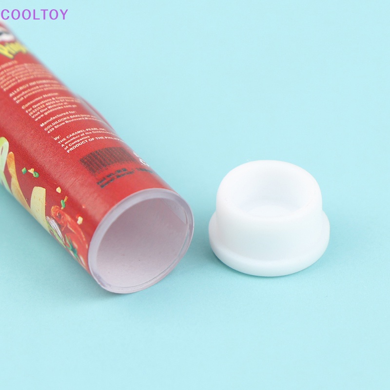 Set 4 Mô Hình Chai Khoai Tây Chiên Tỉ Lệ 1: 12 Dùng Để Trang Trí Nhà Búp Bê