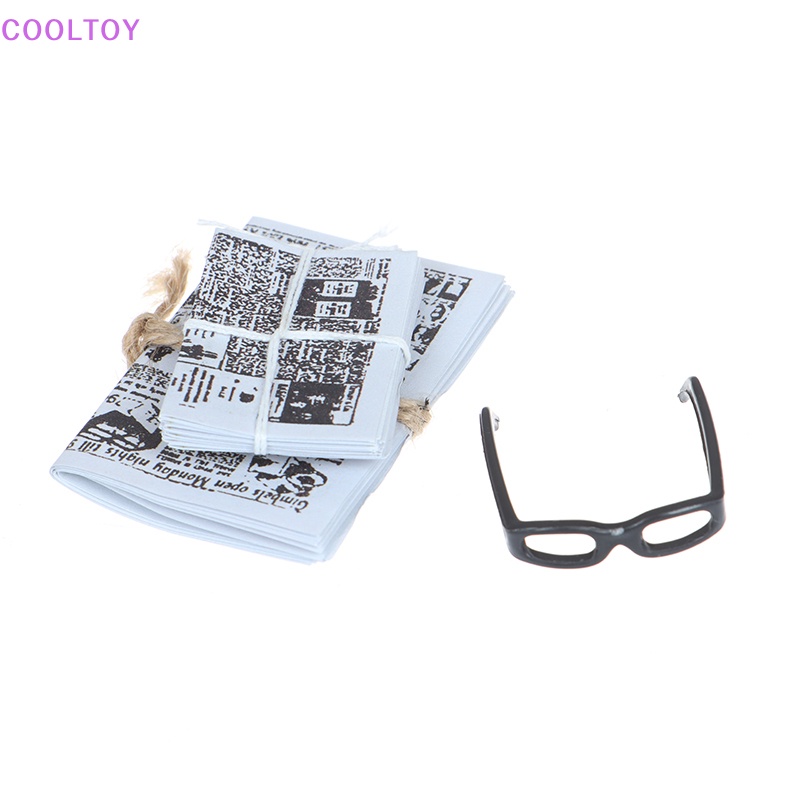 Mắt Kính Mini Tỷ Lệ 1: 12 Dùng Để Trang Trí Nhà Búp Bê