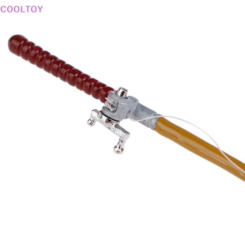 Cần Câu Cá Kim Loại Trang Trí Nhà Búp Bê Tỉ Lệ 1: 12