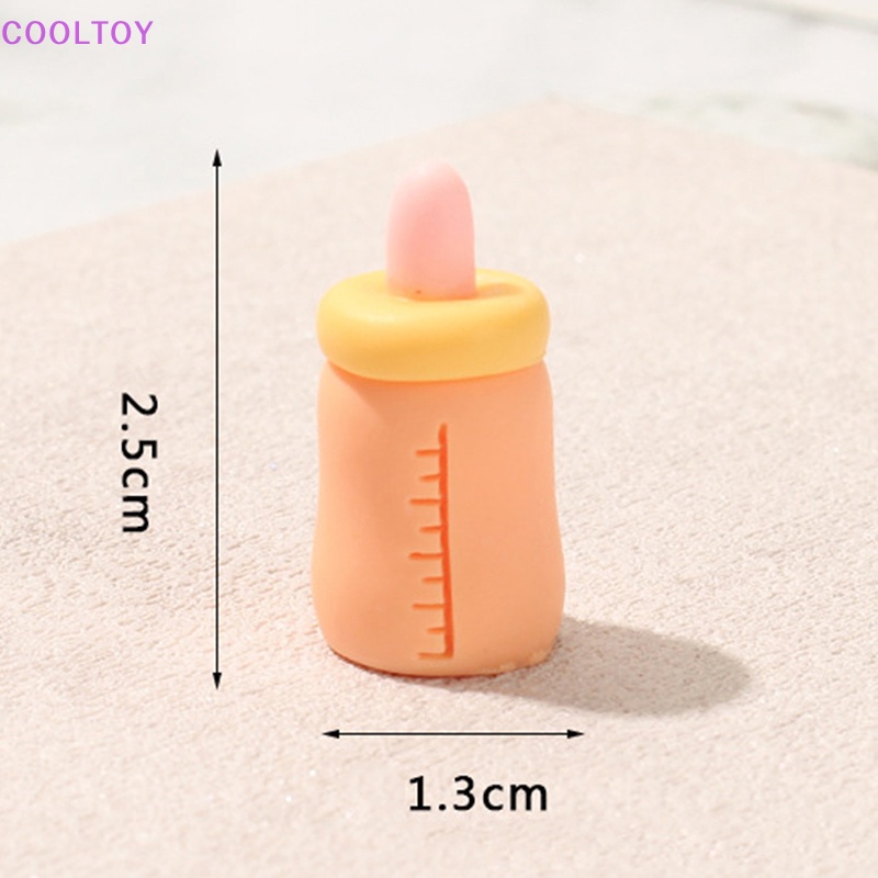 Set 10 Mô Hình Bình Sữa Em Bé 1: 12 Màu Sắc Xinh Xắn Dùng Để Trang Trí Nhà Búp Bê