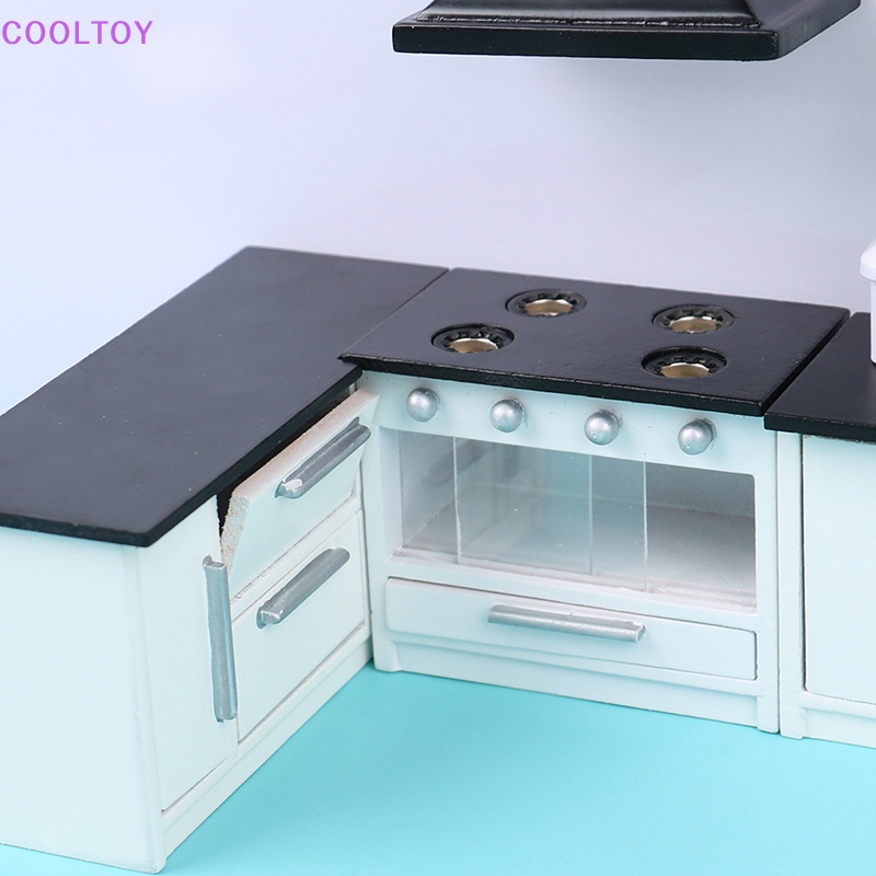 Set 7 Mô Hình Máy Móc COOLTOY 1: 12 Dùng Để Trang Trí Nhà Búp Bê