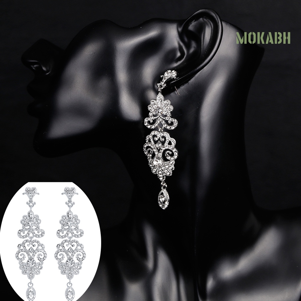 Bông Tai Đính Đá Thời Trang Dành Cho Nữ