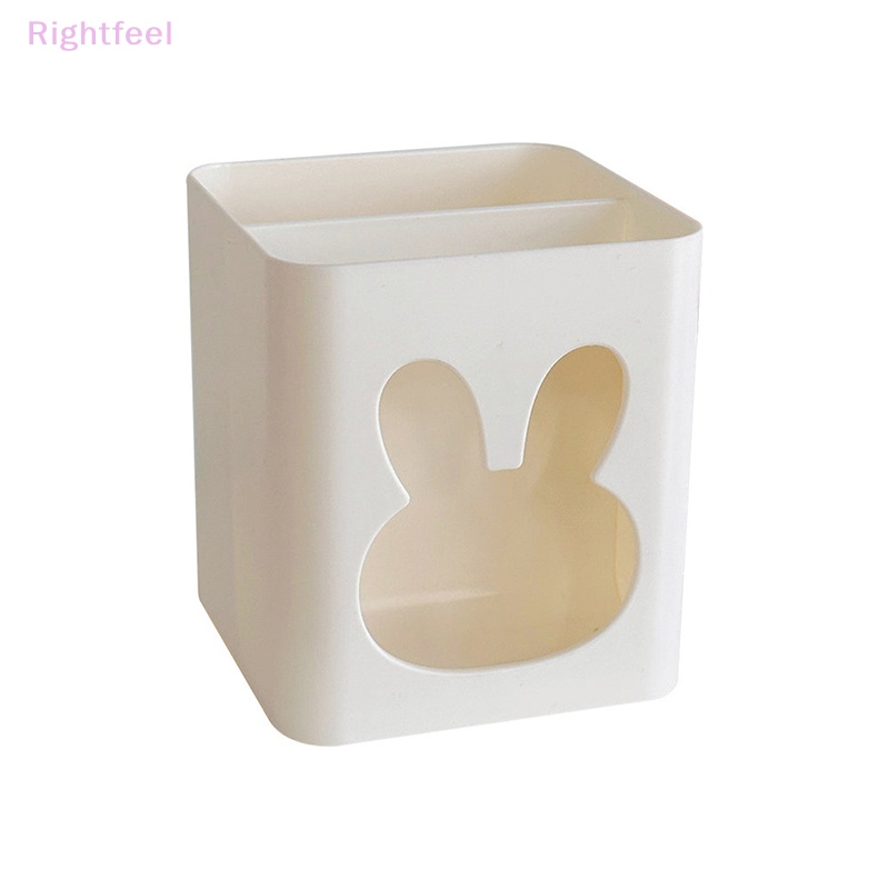 Thùng Rác Để Bàn Mini Bằng Nhựa Hình Gấu / Thỏ Dễ Thương Mới