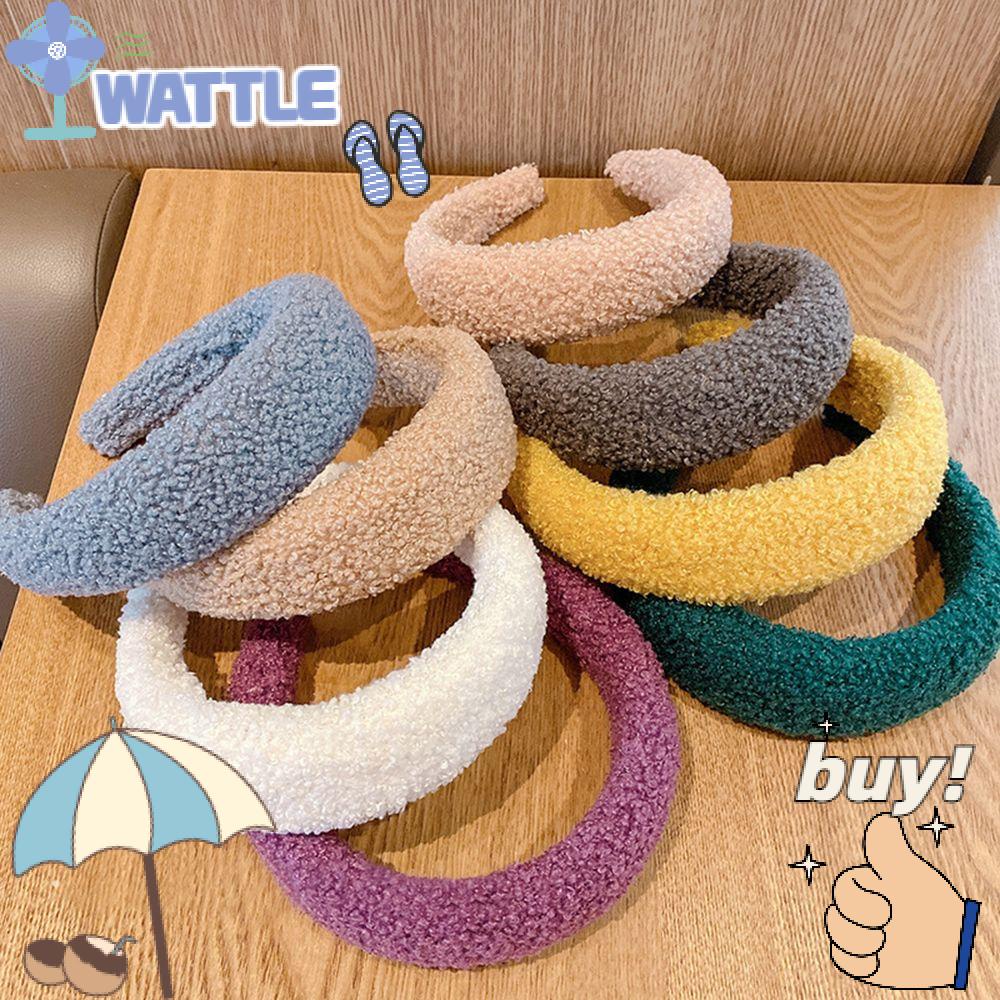 Băng Đô Vải Cotton Bản Rộng Thời Trang Mùa Đông Ấm Áp