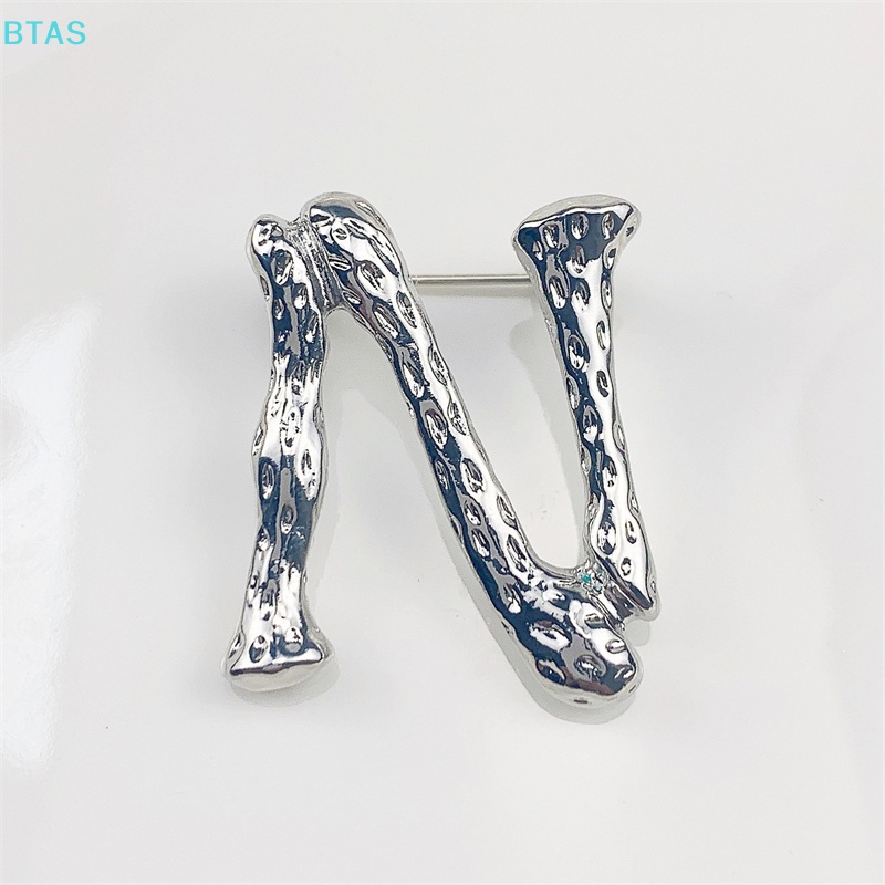 Ghim Cài Áo Hình Chữ Cái Tiếng Anh Phong Cách retro unisex