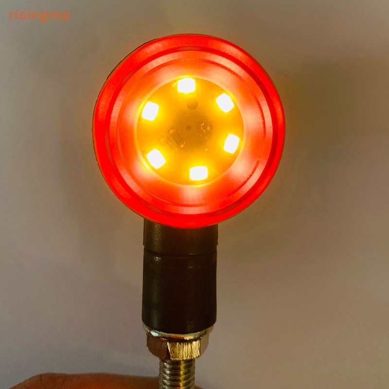 Set 2 Đèn Led Xi Nhan 15 Bóng Màu Hổ Phách Đỏ Chuyên Dụng Cho Xe Mô Tô