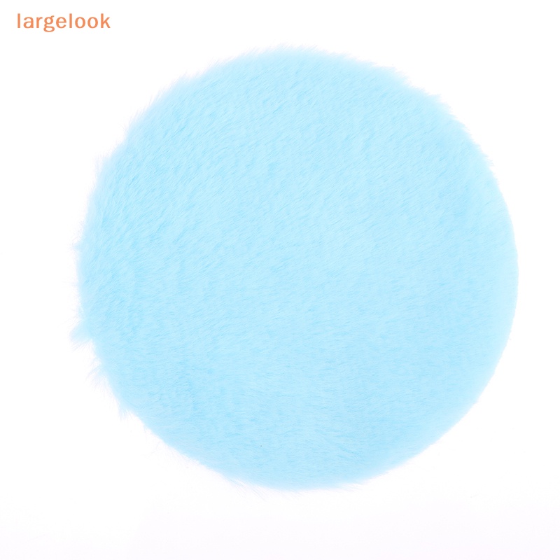 1 Thảm Lông Lót Sàn Hình Tròn Trang Trí Nhà Búp Bê