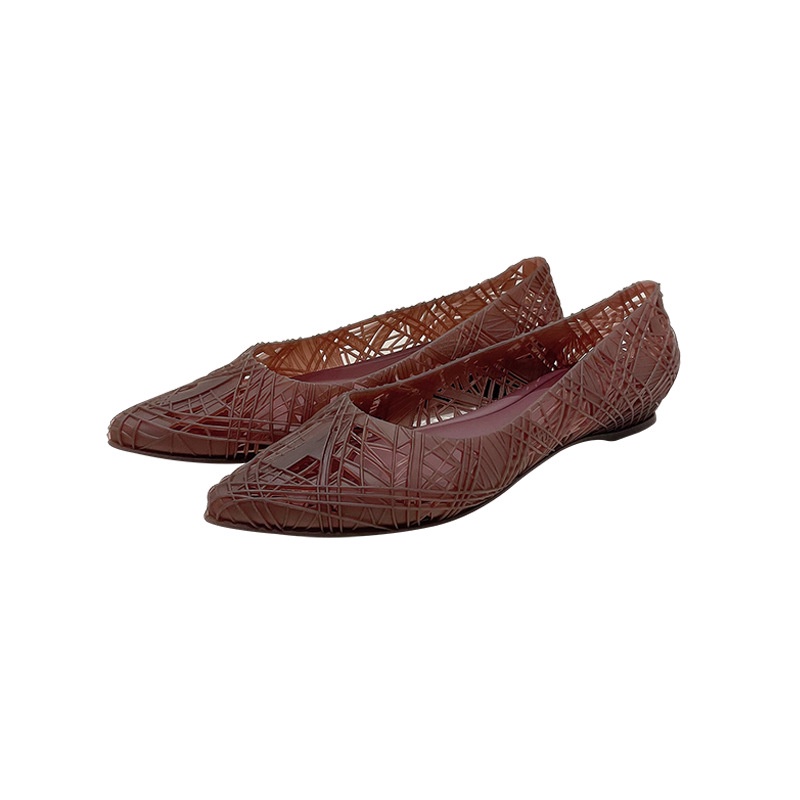 Giày Búp Bê Nhựa Chống Trượt Thời Trang Mùa Hè 2023 Cho Nữ