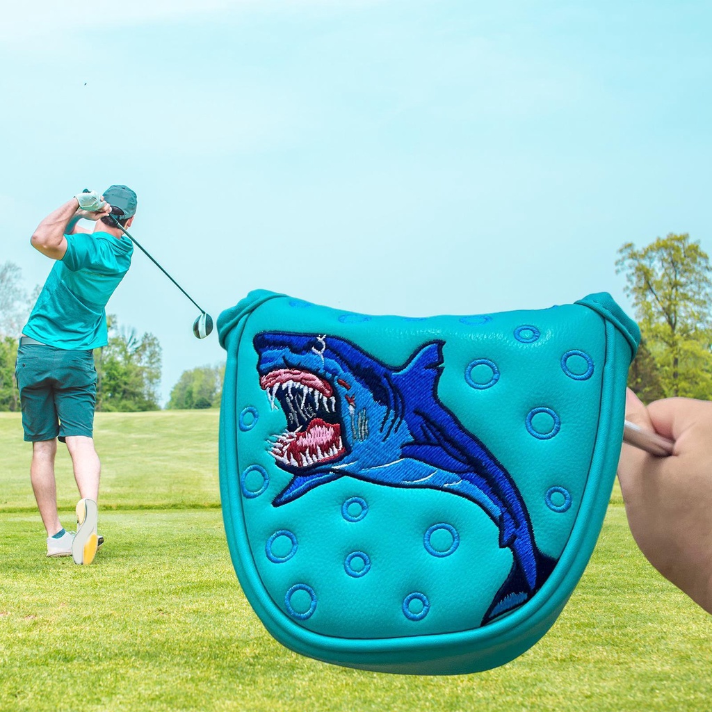 Vỏ Bọc Đầu Gậy Đánh Golf Thêu Họa Tiết Độc Đáo Tiện Dụng