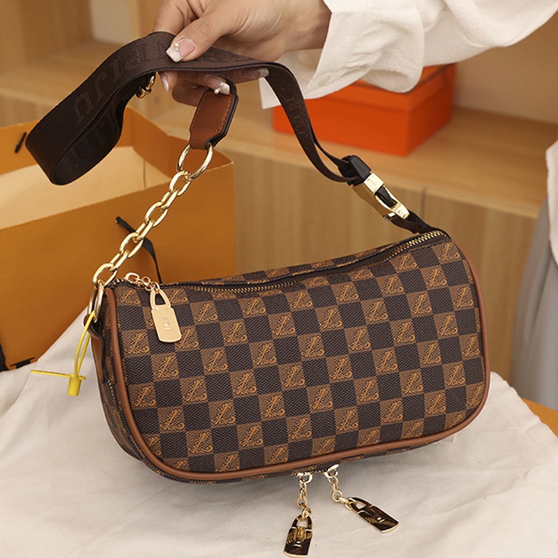 Ielgy Túi Đeo Vai Phong Cách retro Pháp Thời Trang Cho Nữ