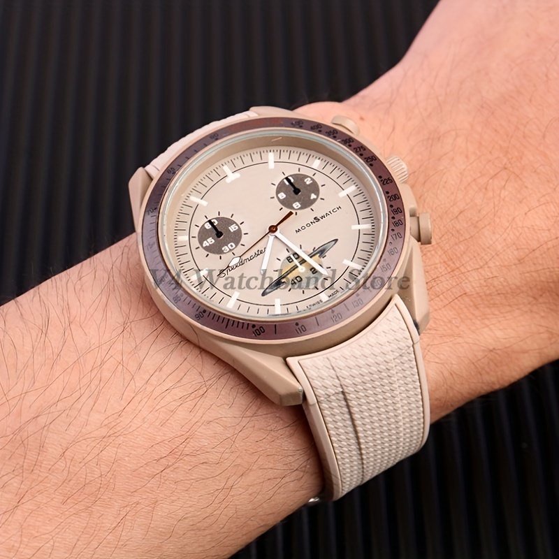 Dây Đeo Silicone Cao Su 20mm Chống Nước Cho Omega for Swatch