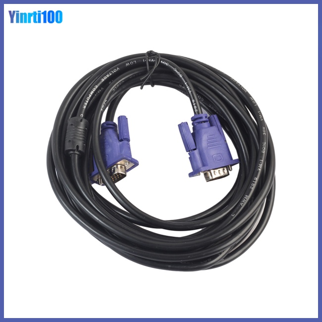 Dây CáP MàN HìNh 15pin Yinrti 3 + 2 Vga 1.5m ĐầU CắM Sang ĐầU CắM 15-pin