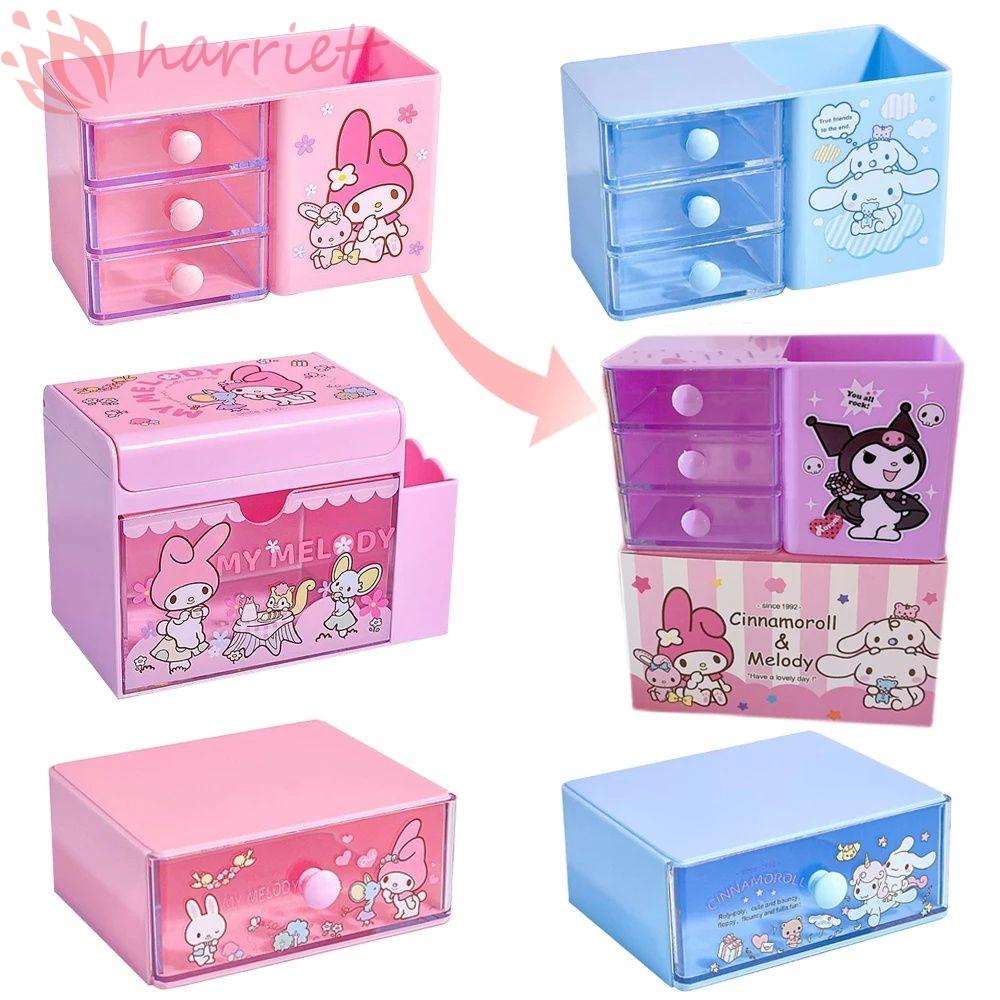 Giá Đỡ Bút Bằng Nhựa Hình Kuromi My Melody Cinnamoroll Dễ Thương