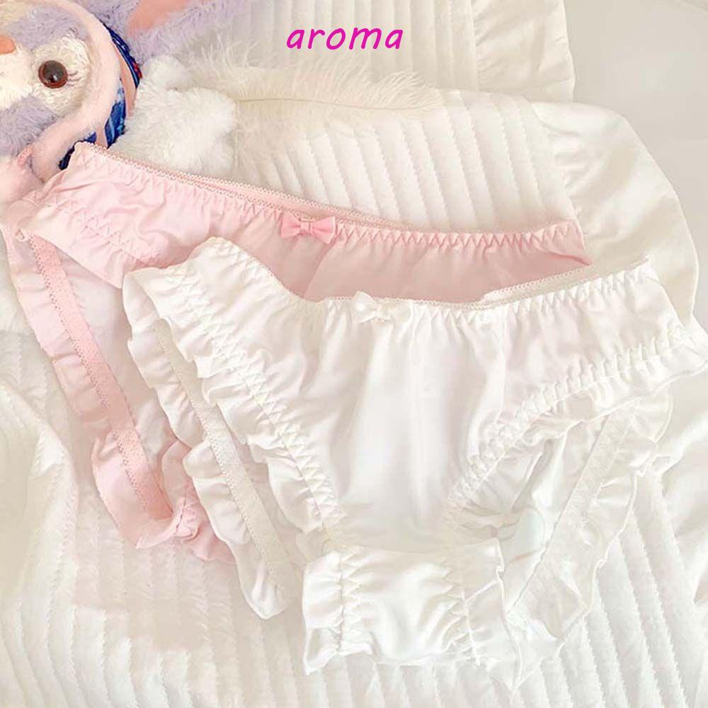 Quần Lót Tam Giác In Họa Tiết Hoạt Hình Dễ Thương Cho Nữ