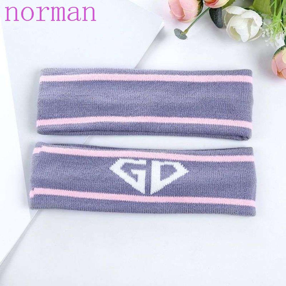 Norman Băng Đô Thể Thao Chất Liệu Cotton Thấm Hút Mồ Hôi Họa Tiết Kẻ Sọc Unisex Cho Bé