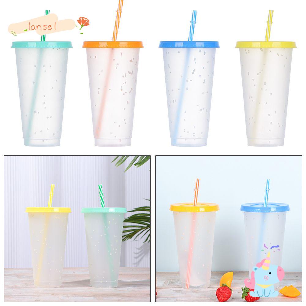 Cốc Uống Cà Phê Bằng PP Thay Đổi Màu Sắc Nhỏ Gọn Tiện Dụng