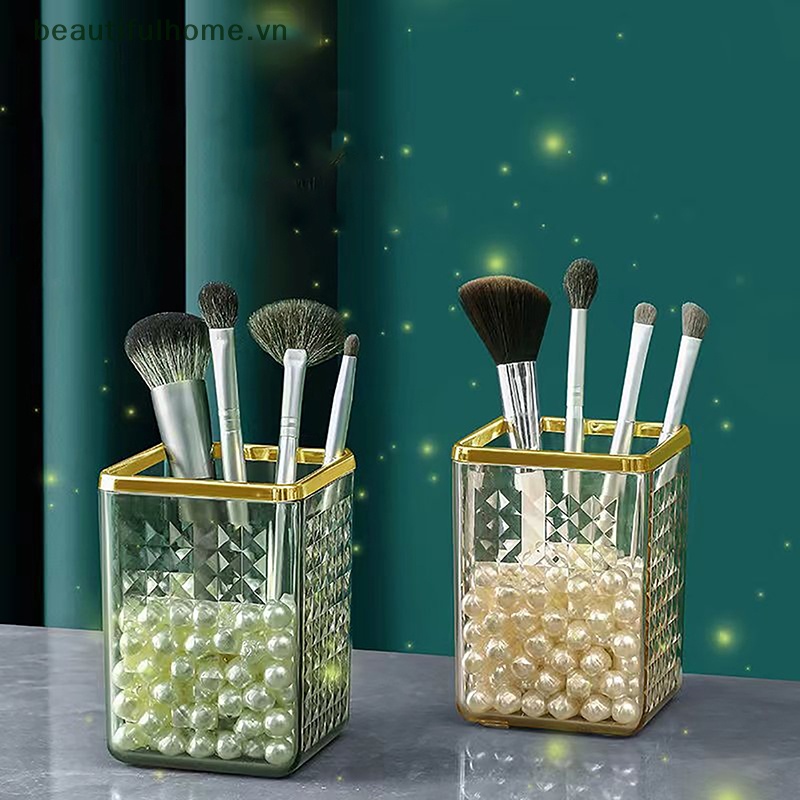 Giá Đỡ Cọ Trang Điểm Chống Bụi Tiện Dụng Chất Lượng Cao