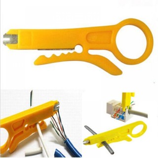 Dao tuốt vỏ cáp mạng dây điện thoại nhấn mạng