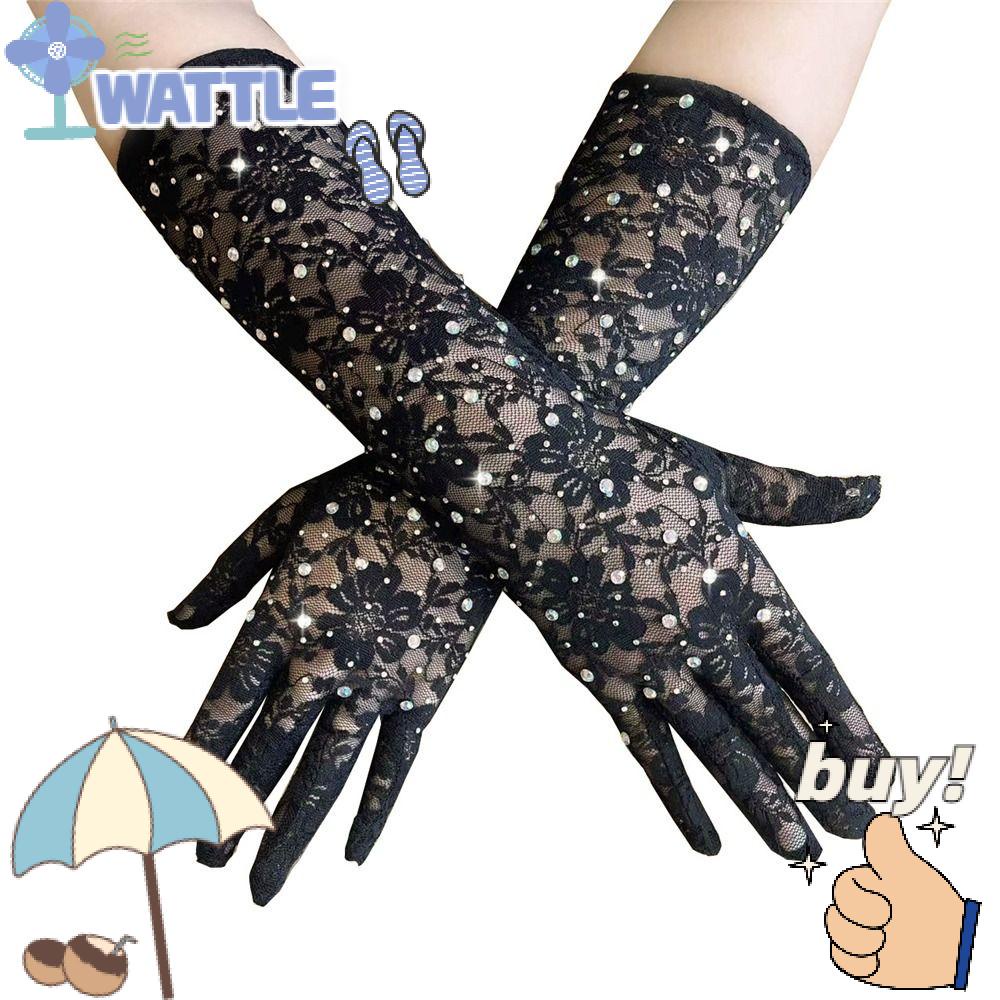 Găng Tay Lưới Co Giãn Biểu Diễn Sân Khấu