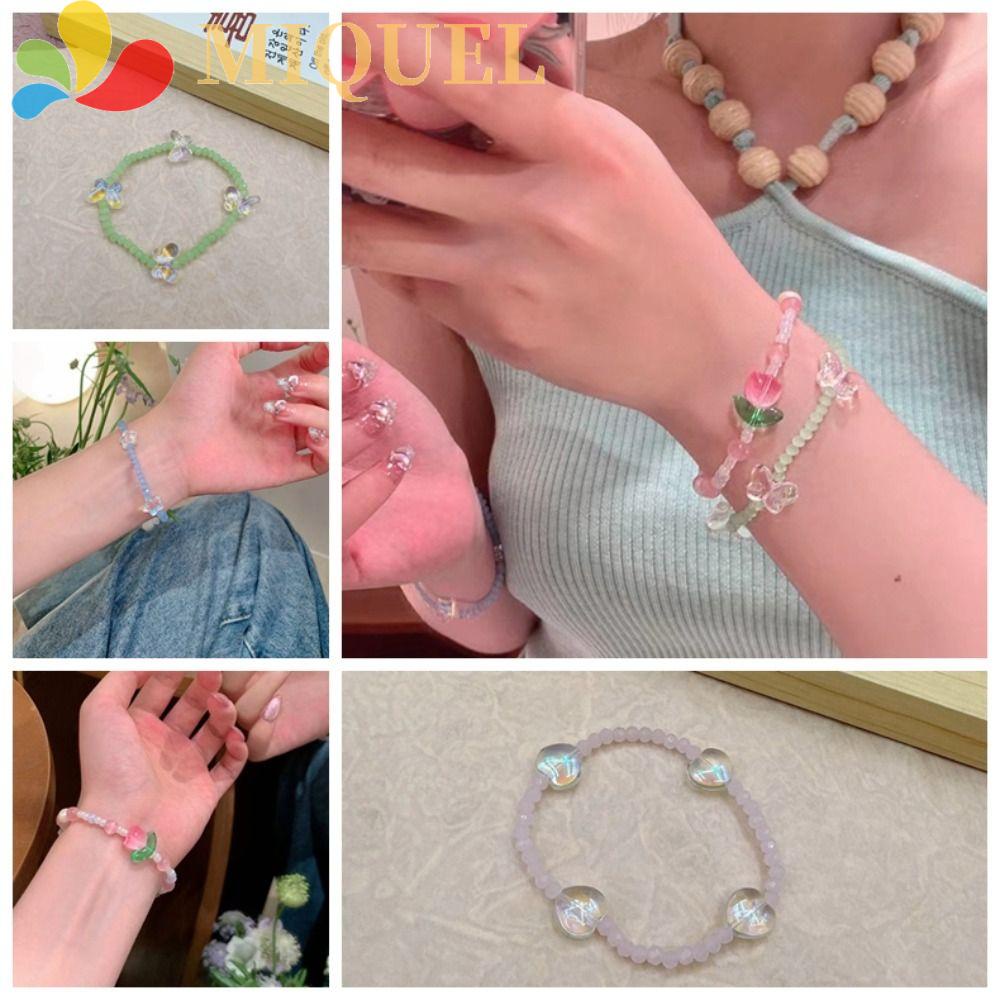 Vòng Tay Hình Bướm / Ngôi Sao / Trái Tim Phong Cách Retro|Lắc Tay Hình Hoa Tulip Xinh Xắn Cho Nữ