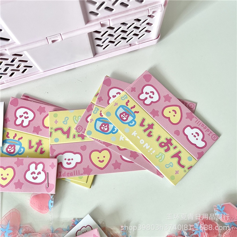Set 10 Tấm Thẻ Ảnh Họa Tiết Graffiti Dễ Thương Dùng Làm Quà Tặng