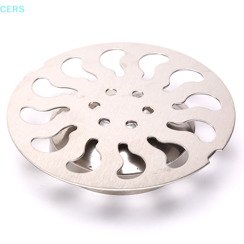 1 Nắp Cống Thoát Nước Sàn Nhà Bằng Thép Không Gỉ Chống Tắc Nghẽn Hình Tròn RS