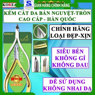 Kềm cắt da tay kìm cắt móng tay loại tốt inox chính hãng hàn quốc đầu tròn bán nguyệt bấm móng sidumi tứ an gia tovaho