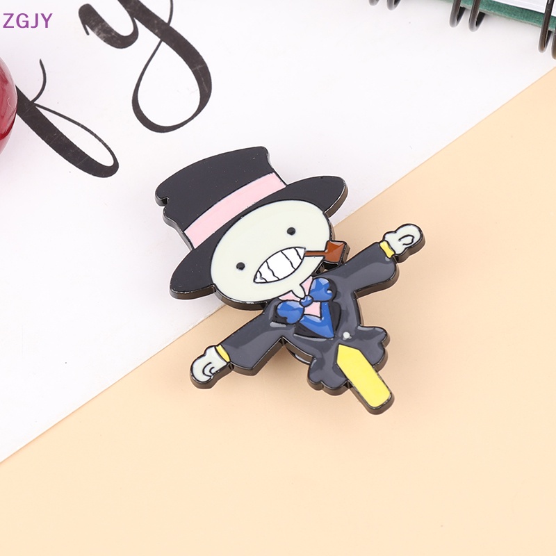 Ghim Cài Áo Kim Loại Hình Bù Nhìn Lâu Đài ZGJY Hal Thời Trang Chất Lượng Cao Mới