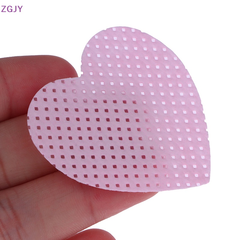 Hộp 200 Bông Tẩy Sơn Móng Tay Trái Tim Tiện Lợi Mới