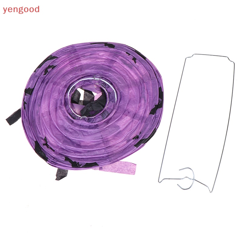 Lồng Đèn Giấy Hình Đầu Lâu Nhện Dơi Trang Trí Halloween