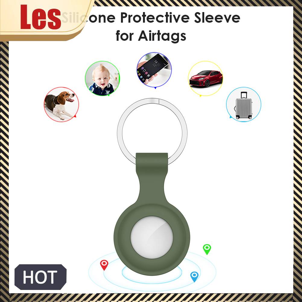 Vỏ Silicone Bảo Vệ Chống Bụi Cho Appie Airtags