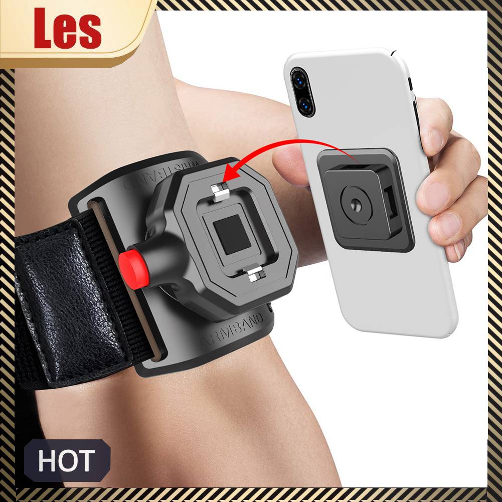 Giá Đỡ Điện Thoại Đeo Cánh Tay Hỗ Trợ Chạy Bộ / Leo Núi