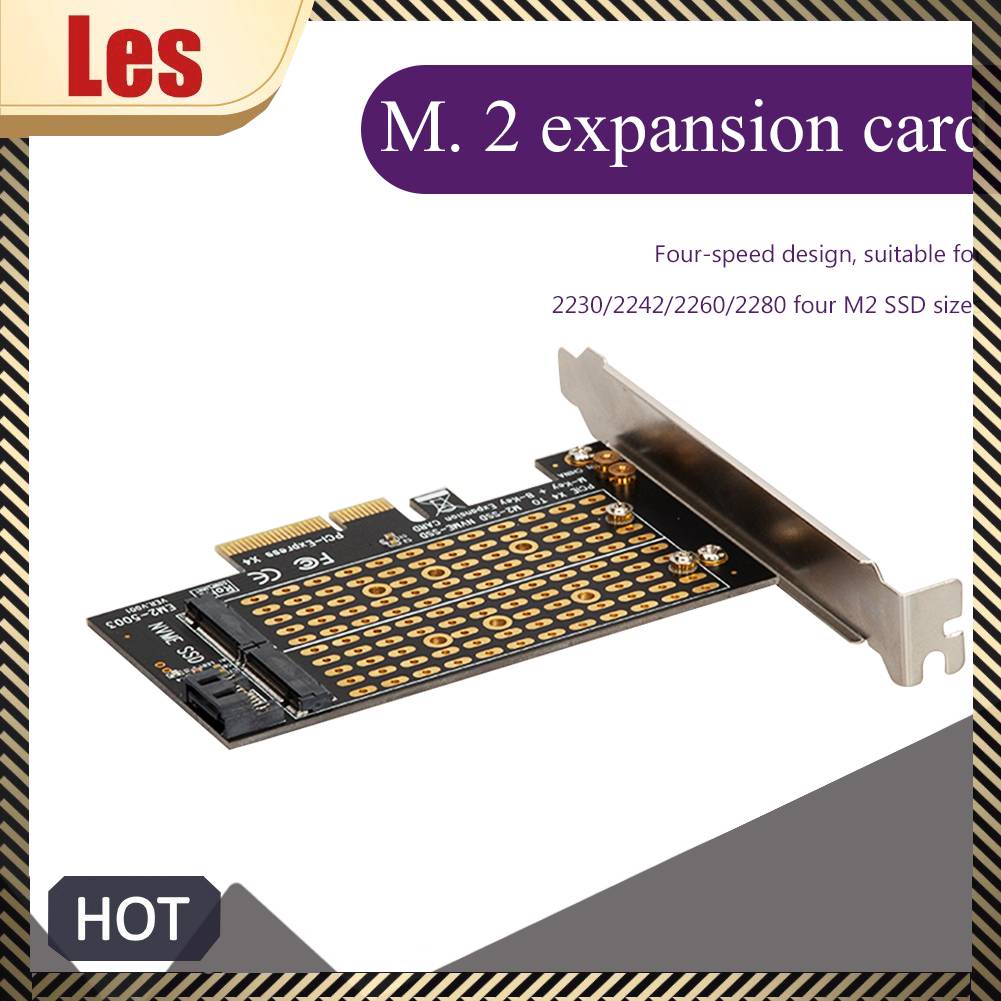 Bộ Chuyển Đổi PCI-E NVMe SATA M.2 Sang PCI-Express 3.0 X4 Cho Key M Key M2 SSD