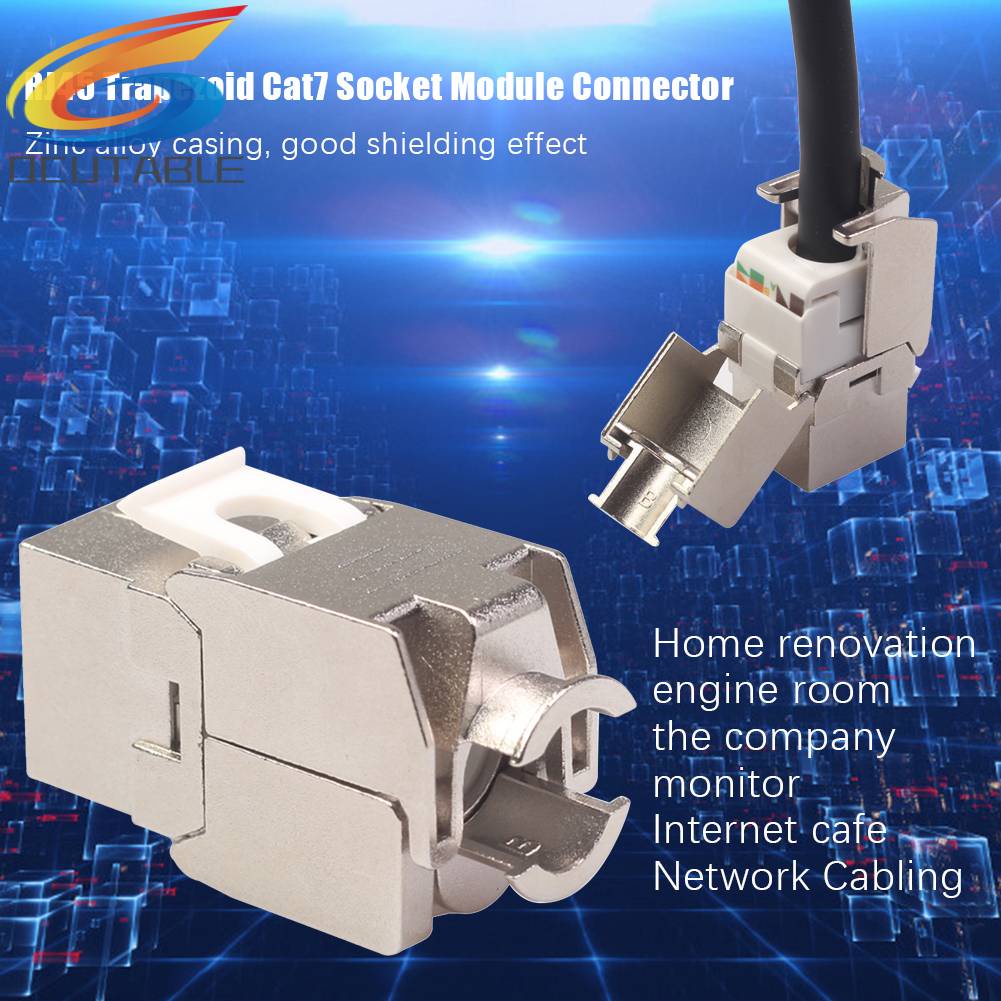 Mô Đun Kết Nối Mạng RJ45 Trapezoid Cat7 FTP 10G