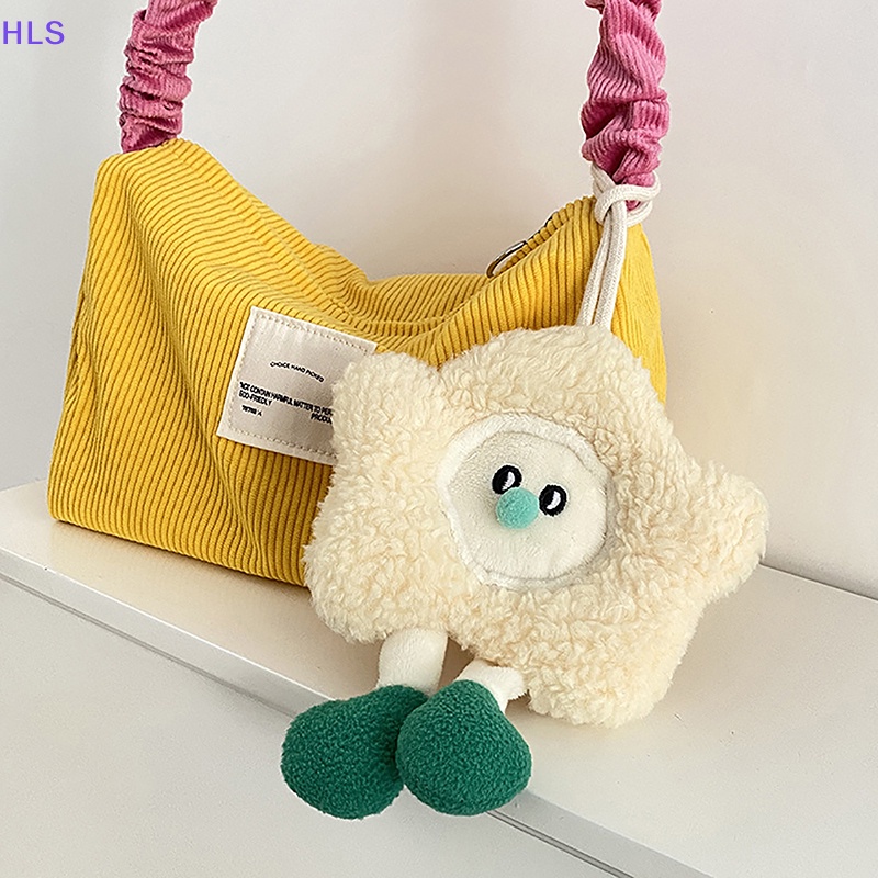 Móc Khóa Hình Búp Bê Nhồi Bông Mềm Mại Đáng Yêu