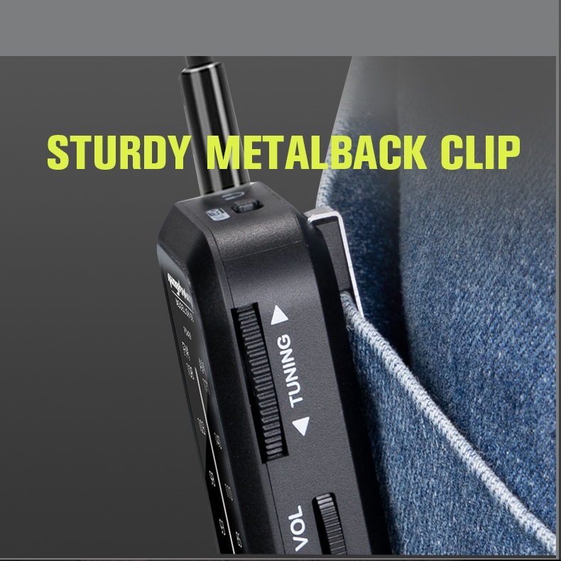 Đài Radio Mini AM FM Bỏ Túi Sử Dụng Pin AAA