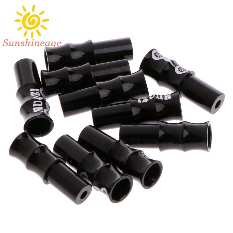 Set 10 Đầu Xe Đạp Thay Thế Bằng Hợp Kim Nhôm 4 Màu Kích Thước 5mm