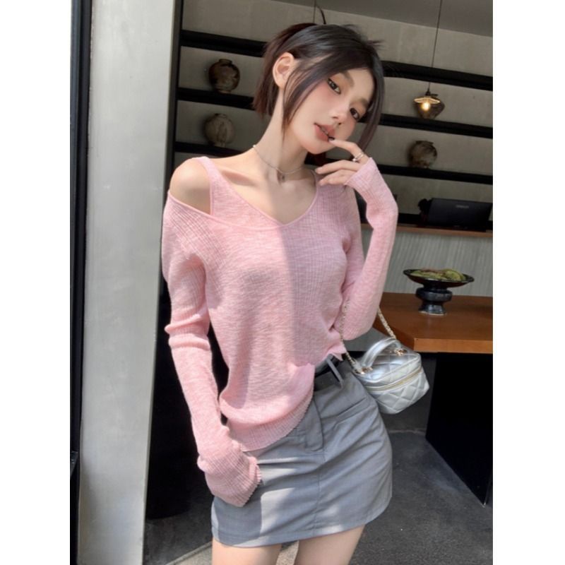 Áo Sơ Mi Nữ Tay Dài Giả Hai Lớp Chống Nắng Thời Trang