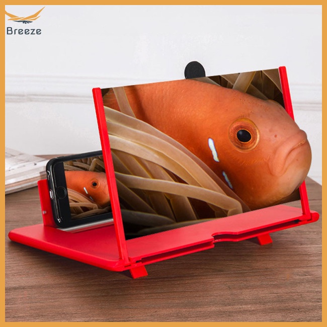 Dụng Cụ Phóng To Màn Hình Điện Thoại 12 inch HD 3D Chống Trượt Có Thể Gấp Gọn Tiện Dụng