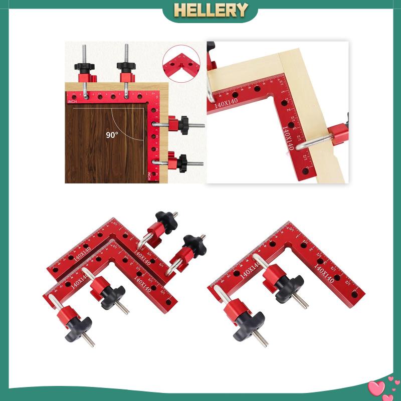 Kẹp Cố Định Góc Vuông 90 Độ Chuyên Dụng Cho Tủ Chạn DIY