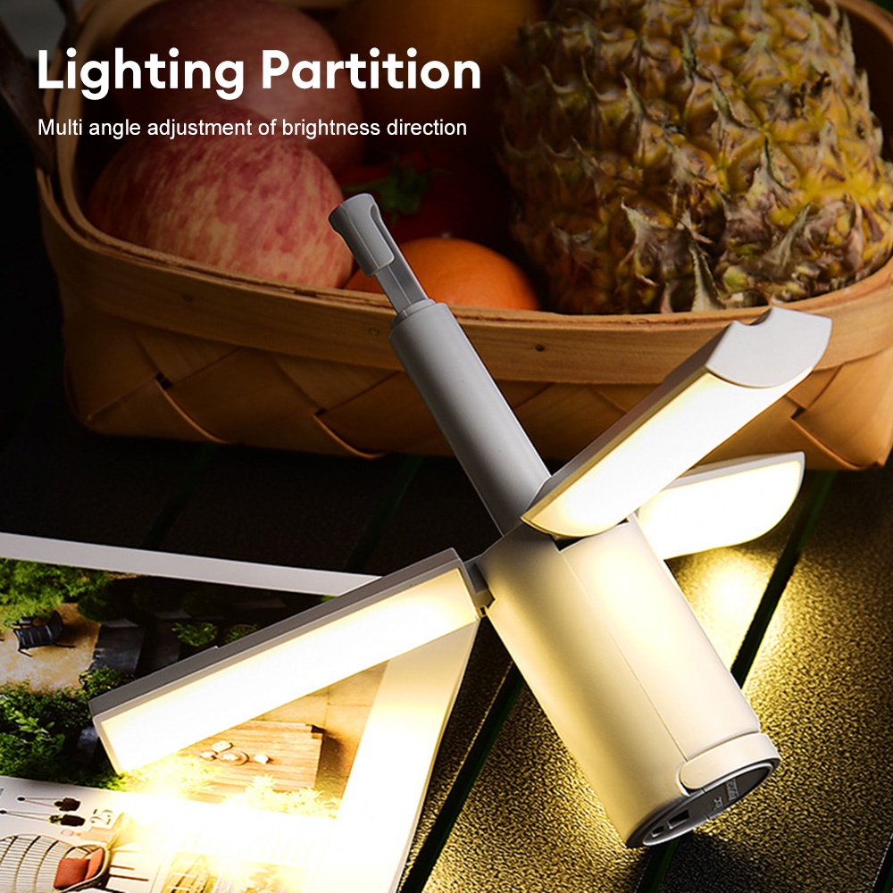 Đèn led Sạc usb Có Móc Treo Dùng Khi Đi Cắm Trại