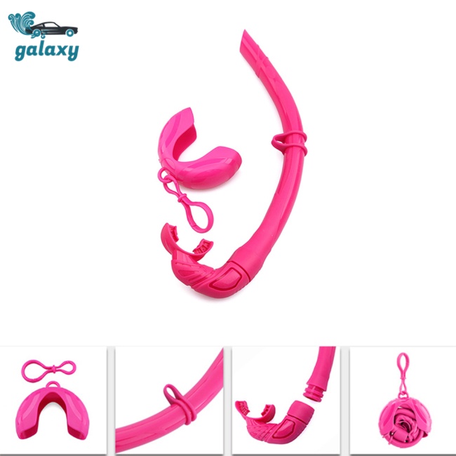 Galaxy Ống Thở Chuyên Nghiệp Bằng Silicon Có Thể Gấp Lại Được Kèm Hộp Đựng