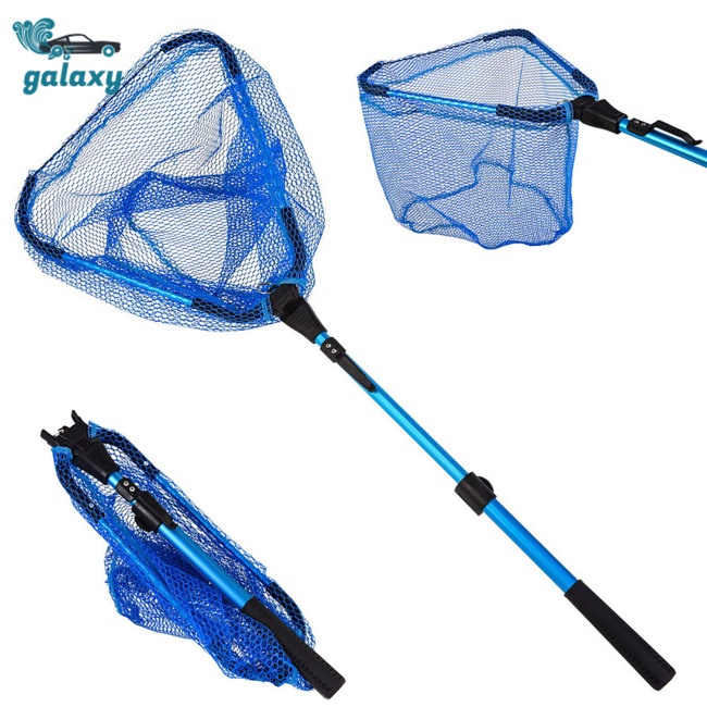 Galaxy Lưới Bắt Cá Hình Tam Giác Bằng Hợp Kim Nhôm Có Thể Điều Chỉnh Độ Dài