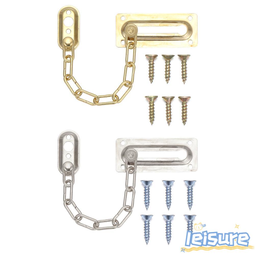 LEISURE Khóa Cửa Kim Loại Bảo Vệ An Toàn Tiện Dụng