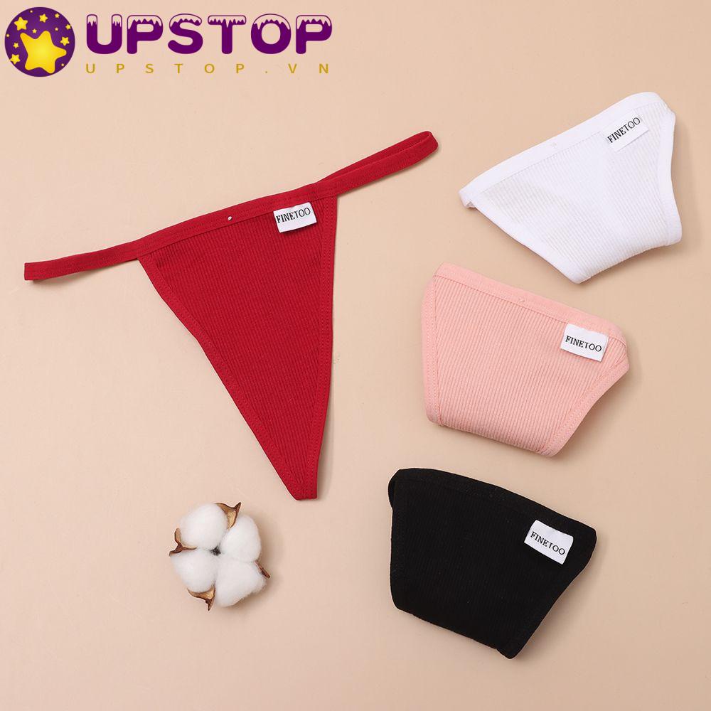 UPSTOPVN Quần Lót Cotton Lưng Thấp Thoáng Khí Gợi Cảm Cho Nữ