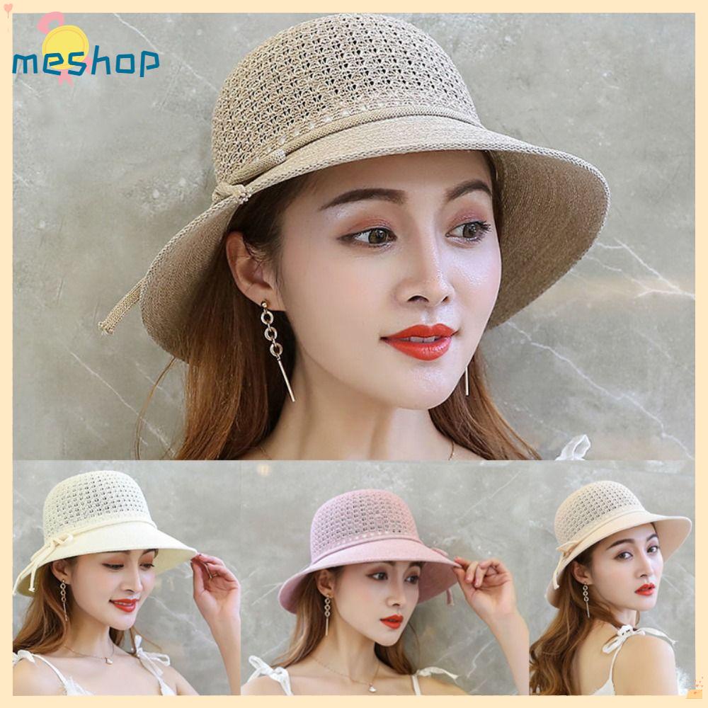 Mũ Panama Rộng Vành Chống Nắng Thời Trang Mùa Hè Cho Nữ