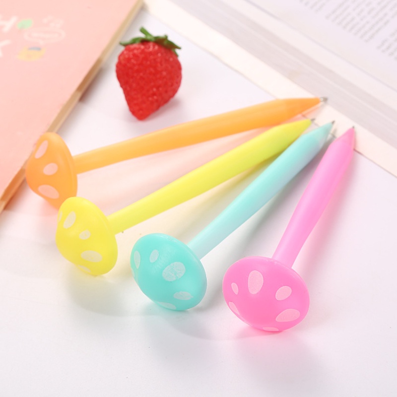 1 Bút Chì Cơ Ngòi 0.7mm Hình Nấm Hoạt Hình Dễ Thương