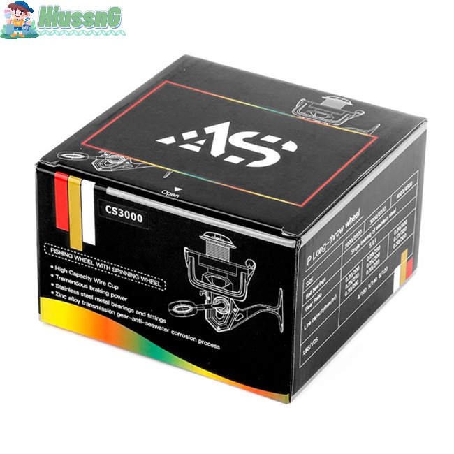 Máy Câu Cá Siêu Nhẹ CS1000-7000 4.6: 1 10kg