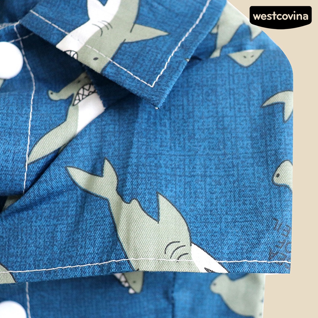 [COD]♞Áo Thun Cổ Bẻ Thân Thiện Với Da Thời Trang Đường Phố Cho Thú Cưng