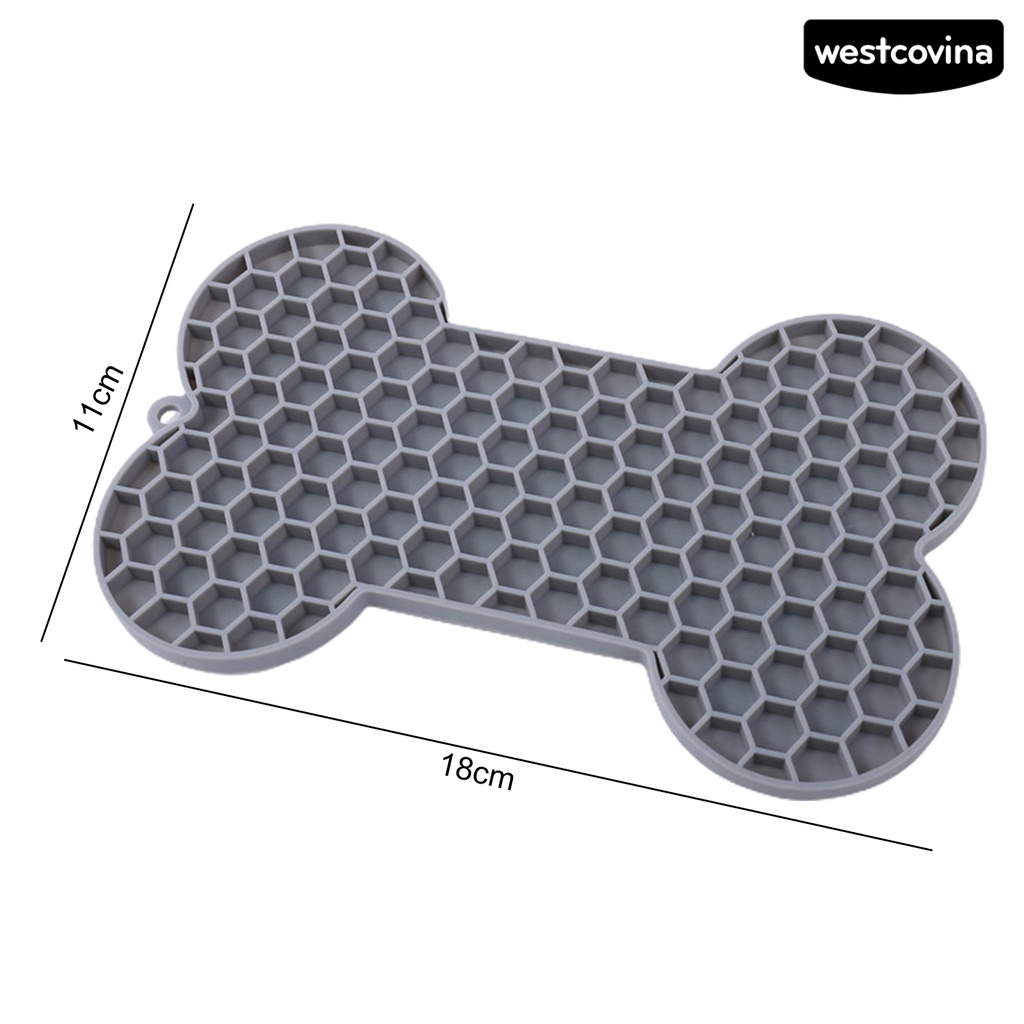 [COD]♞Thảm Lót Thức Ăn Hình Khúc Xương Chống Kẹt Tay Giúp Giảm Căng Thẳng Dành Cho Thú Cưng